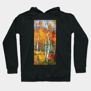 Birch in sunlight Hoodie